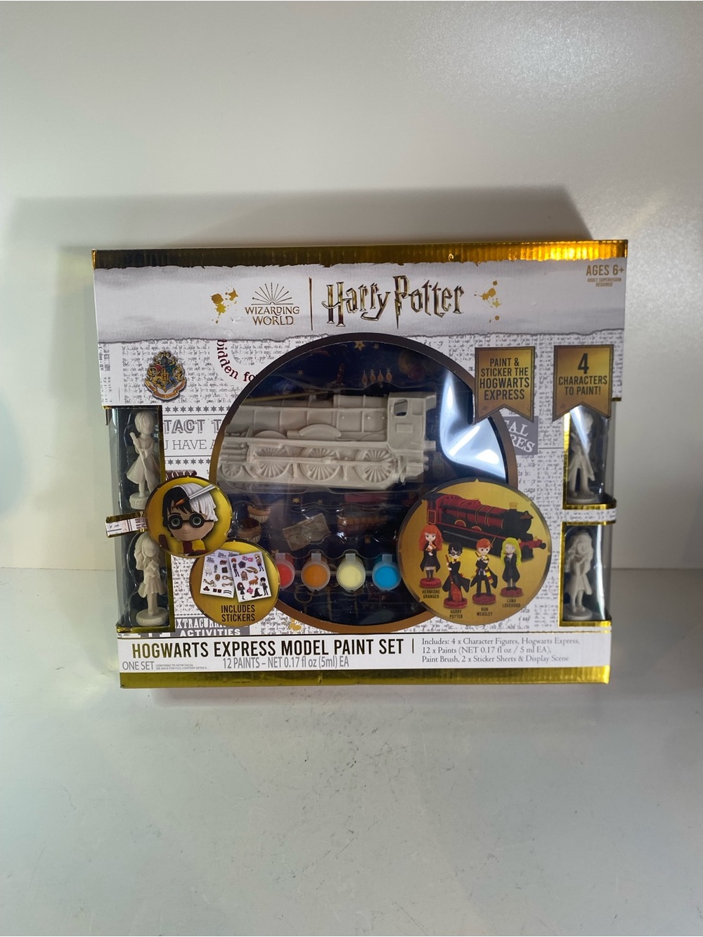 Wizarding World Harry Potter Hogwarts Express Model Paint Set